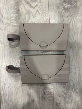 Ubbi Neutral Gray Wipes Dispenser - Portable Nursery Accessory